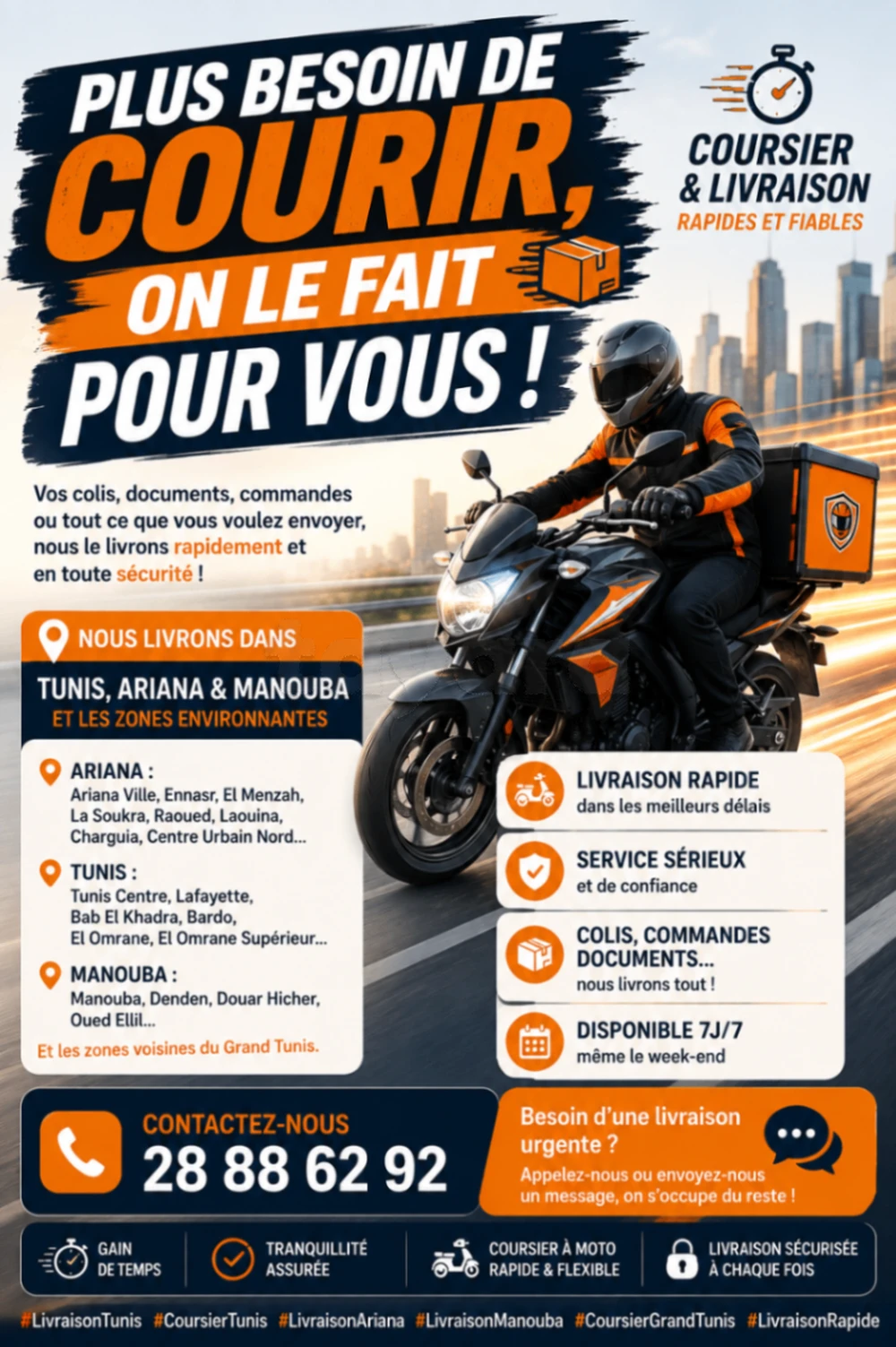 LIVREUR/ COURSIER