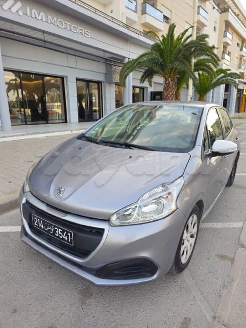 Carte voiture Peugeot 208