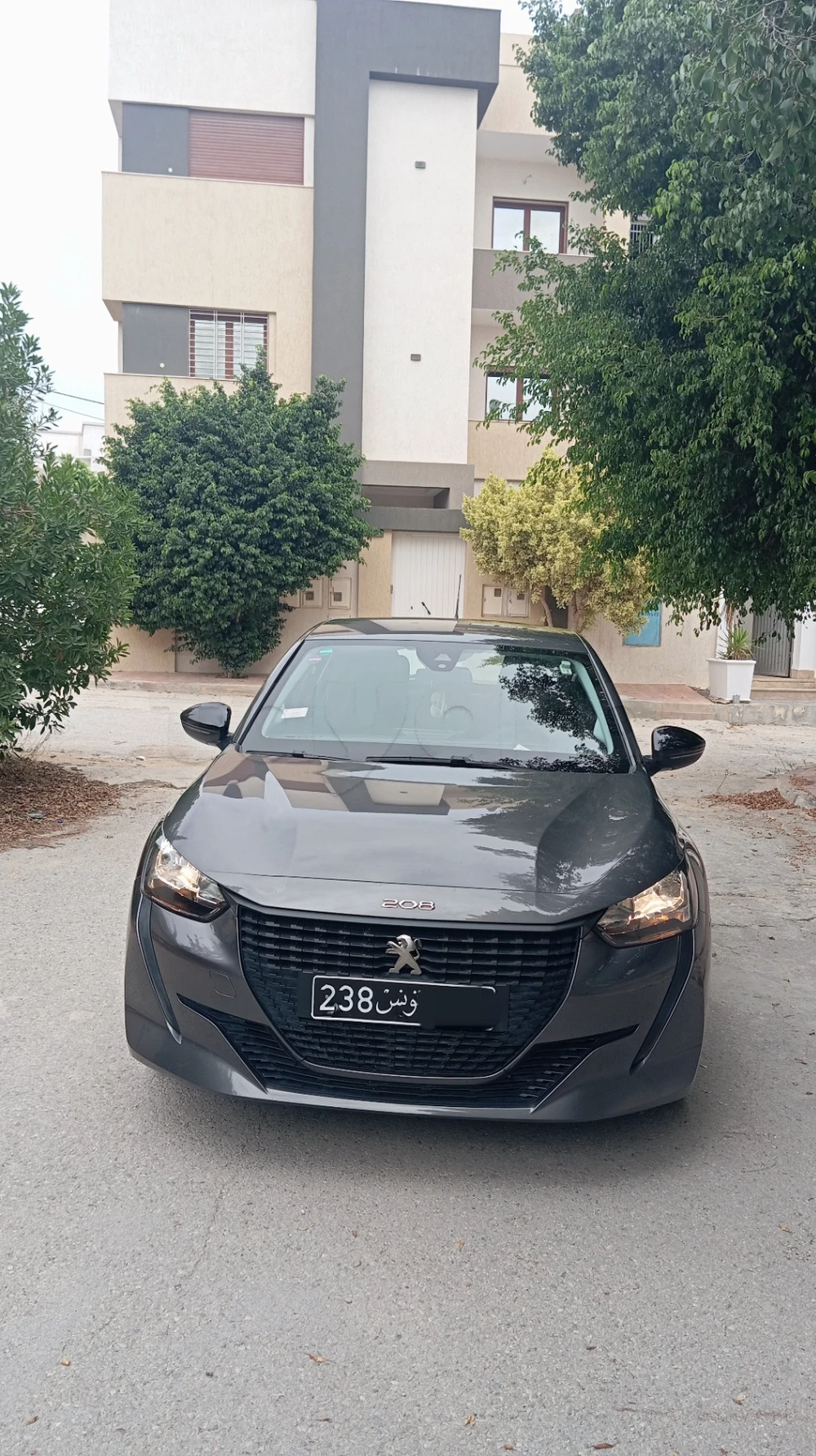 Carte voiture Peugeot 208