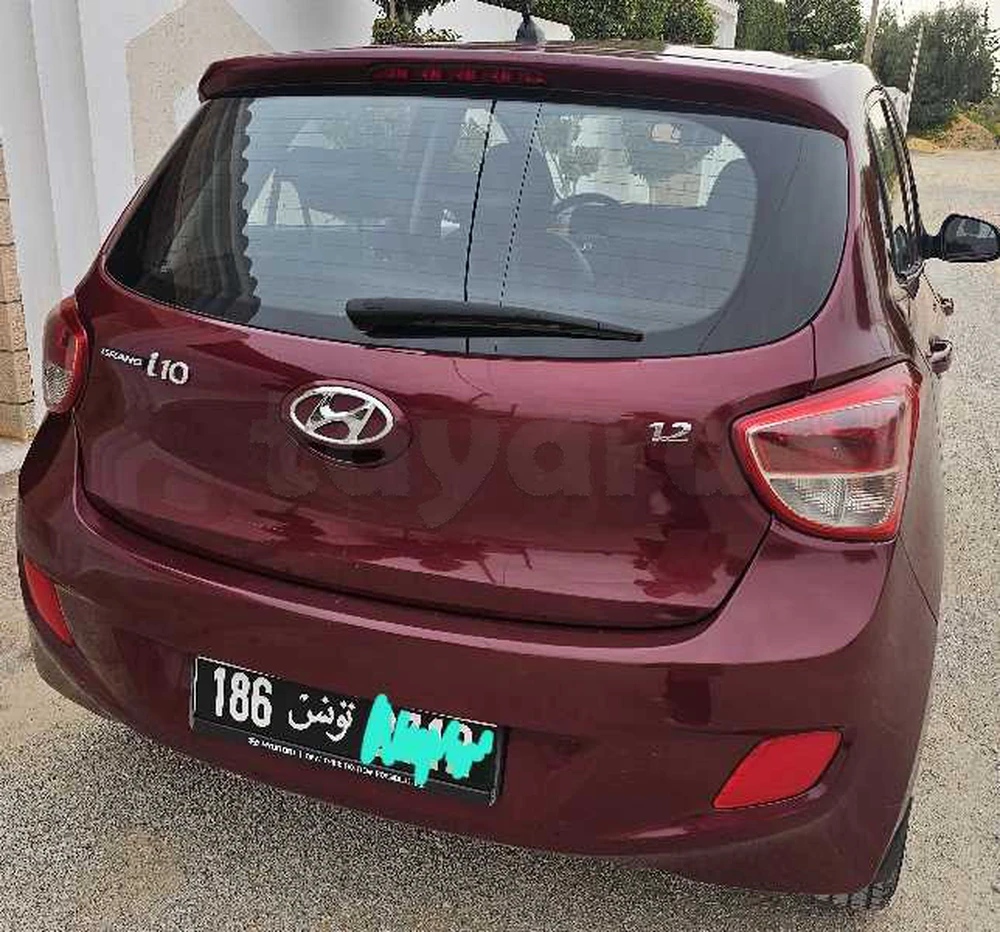 Carte voiture Hyundai Grand i10