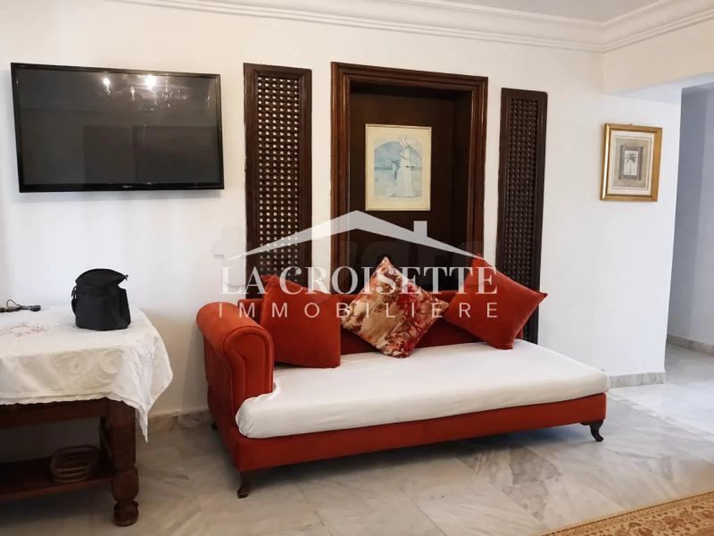Appartement S2 meublé à louer à La Marsa MAL2310