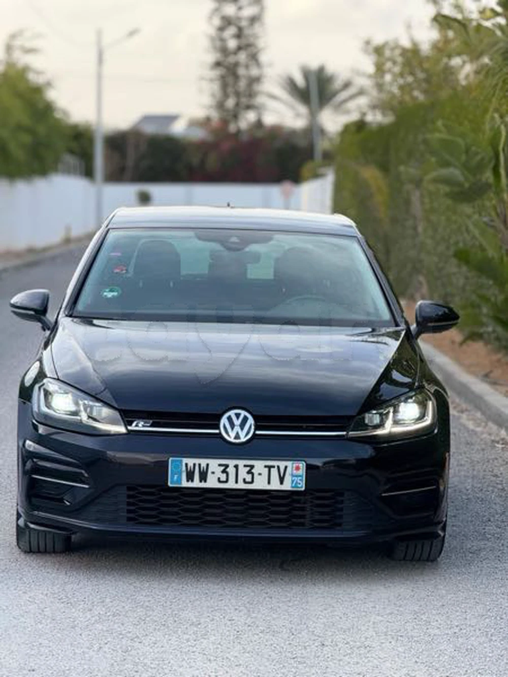 Carte voiture Volkswagen Golf 7