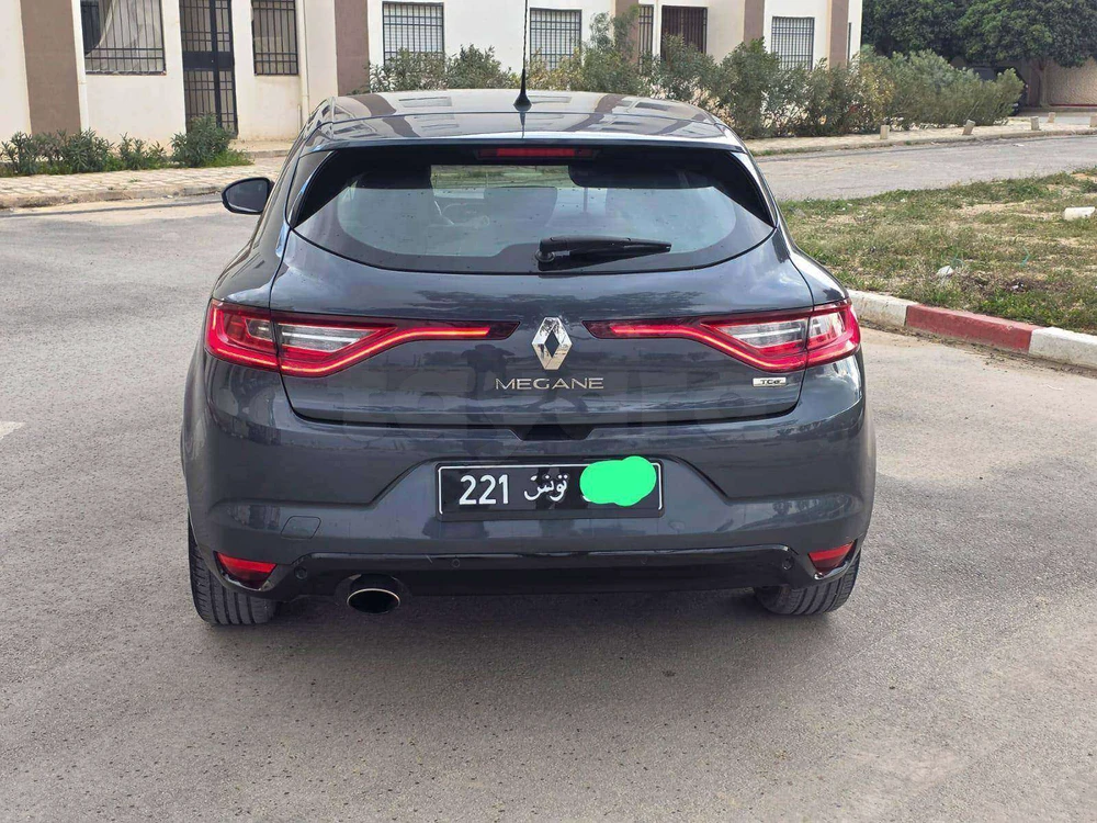 Carte voiture Renault Megane