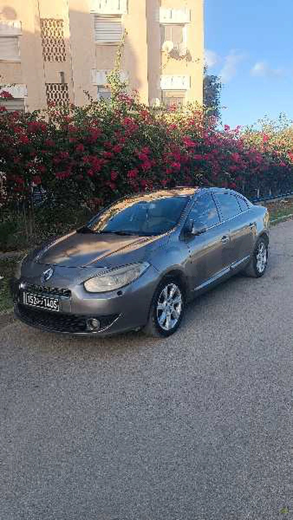 Carte voiture Renault Fluence
