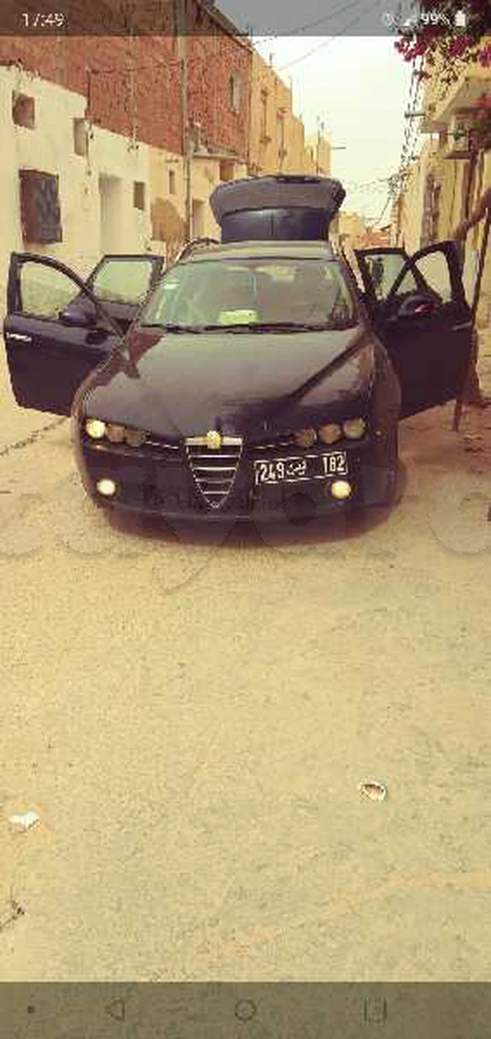 Carte voiture Alfa Romeo 159