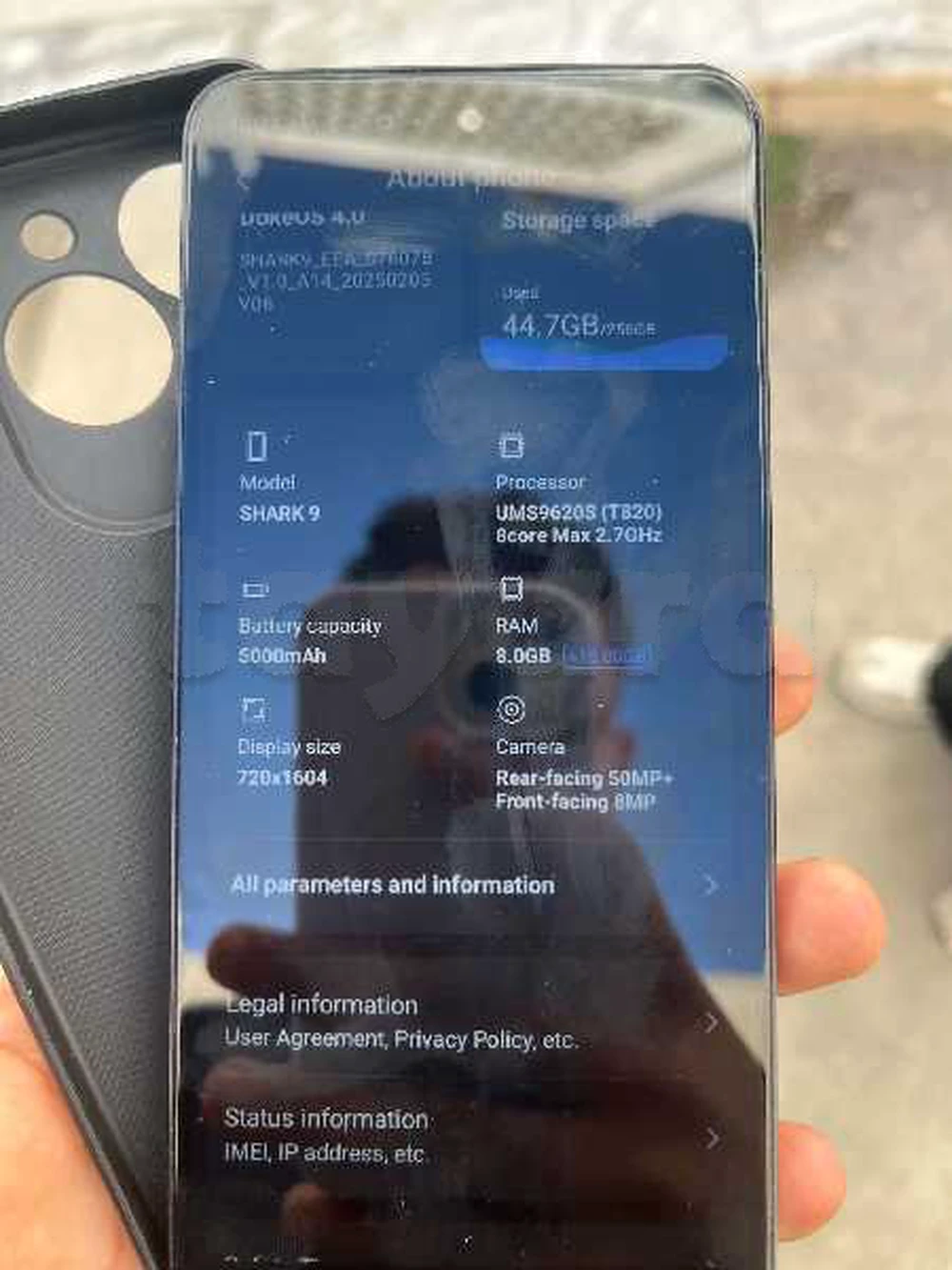 Black view shark 9 gaming phone