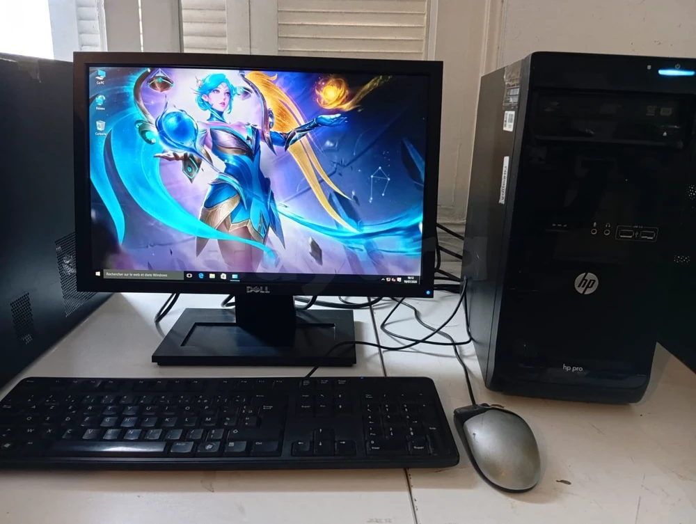 SUPER AFFAIRE - PC DE BUREAU COMPLET HP (Intel Core i5-2eme) /4 GO