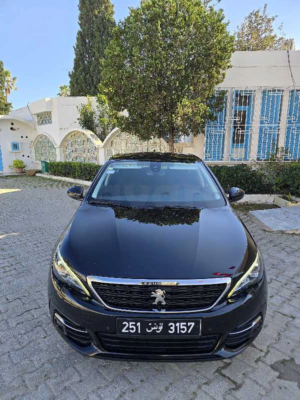 Carte voiture Peugeot 308