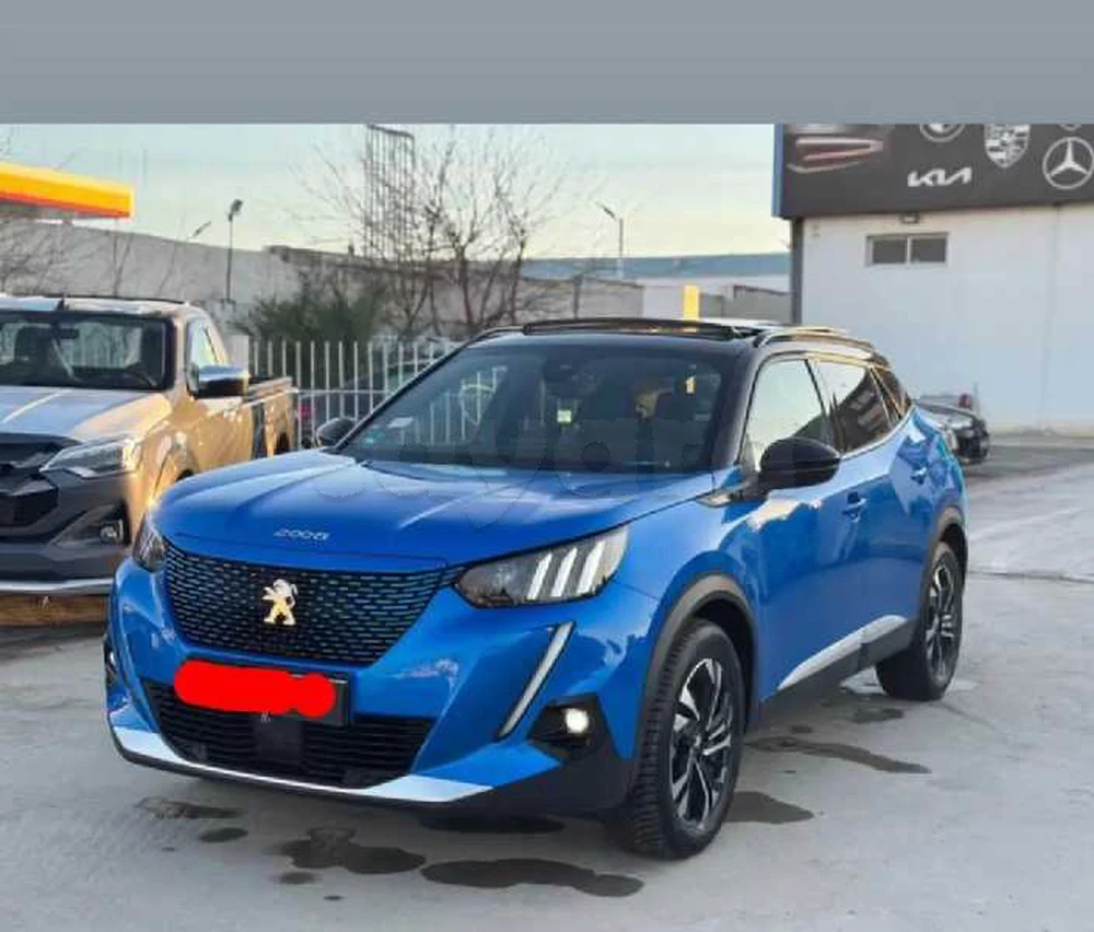 Carte voiture Peugeot 2008