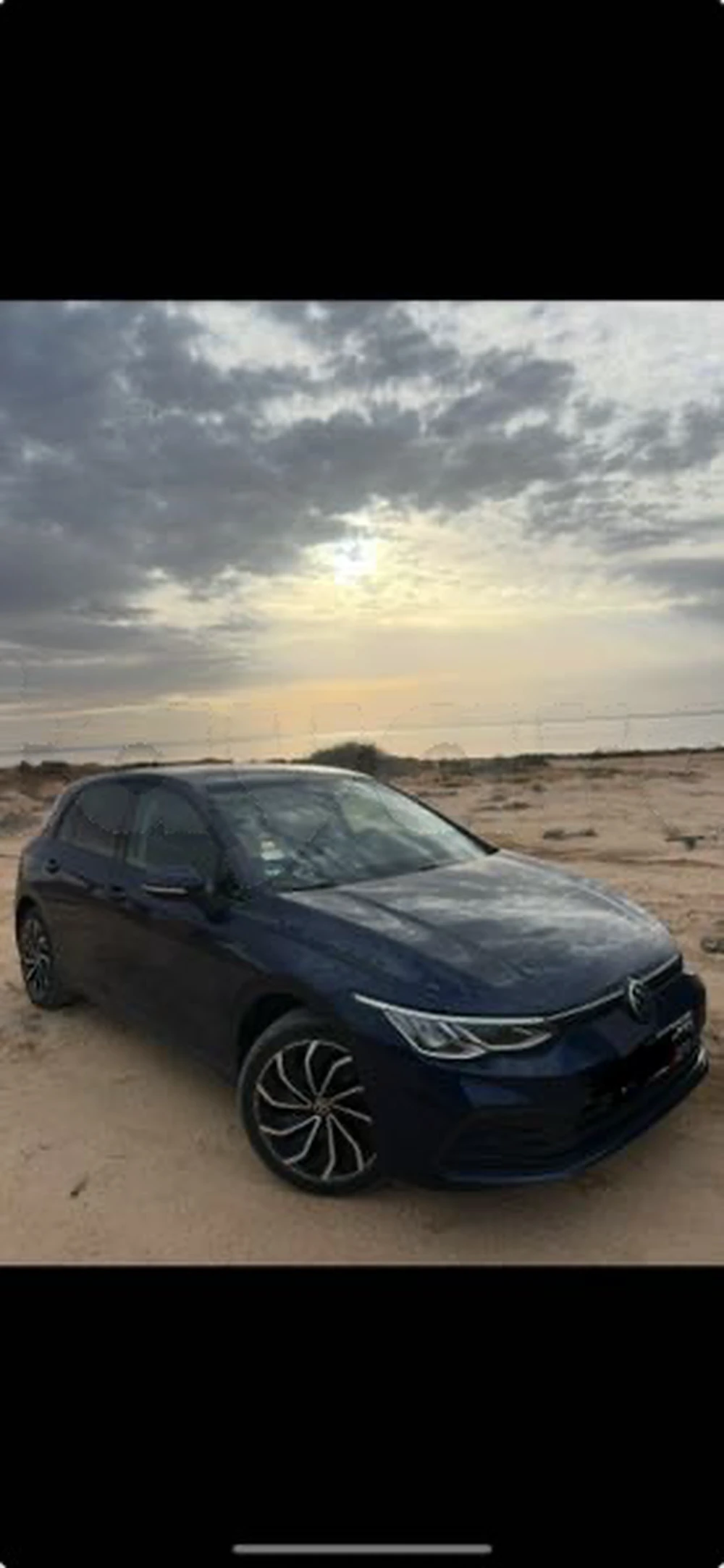 Carte voiture Volkswagen Golf 8