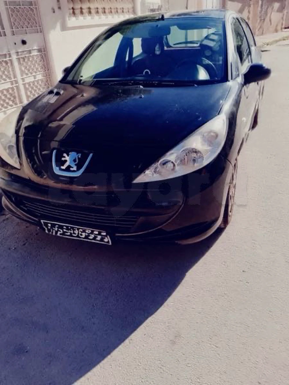 Carte voiture Peugeot 206