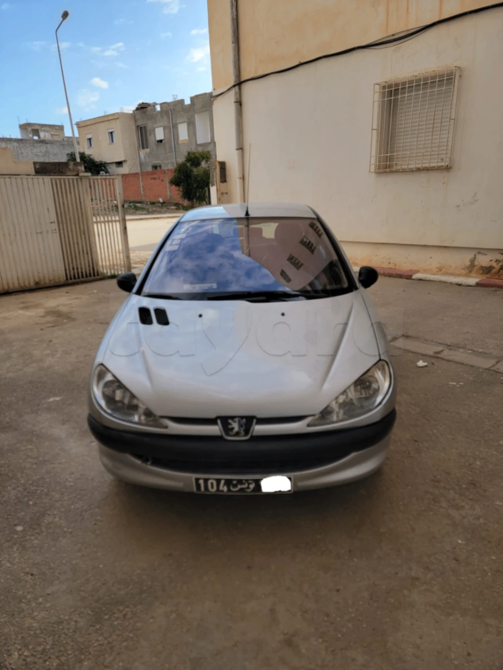 Carte voiture Peugeot 206