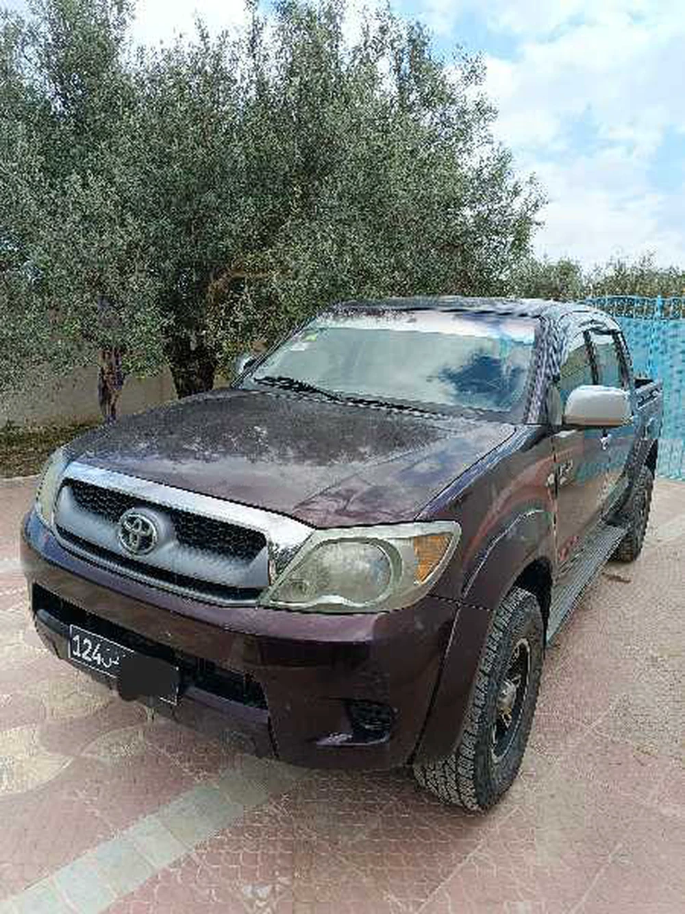 Carte voiture Toyota Hilux