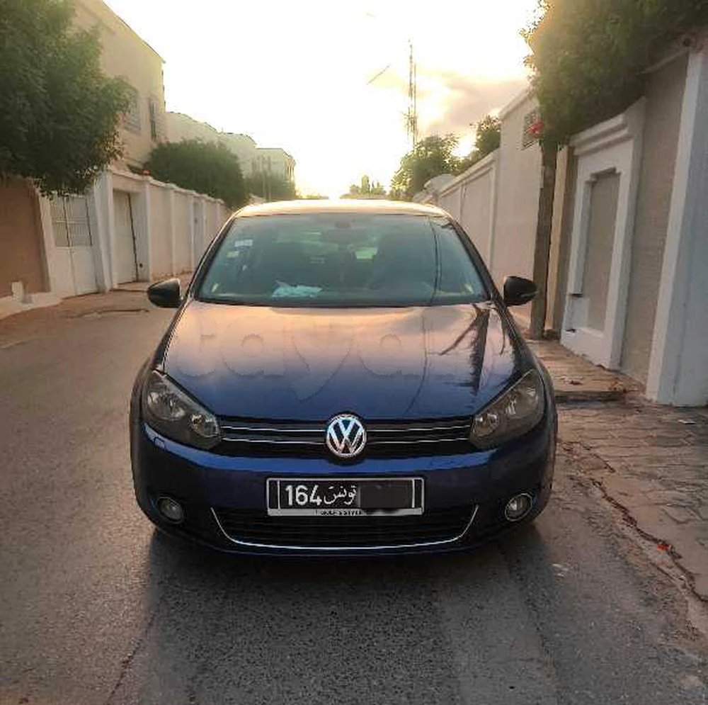 Carte voiture Volkswagen Golf