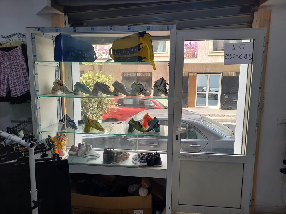 Porte + vitrine aluminium TPR 2.4/2.2