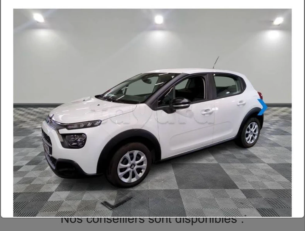 Carte voiture Citroen C3