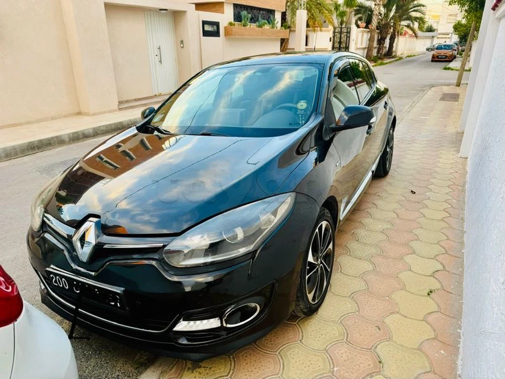 Carte voiture Renault Megane