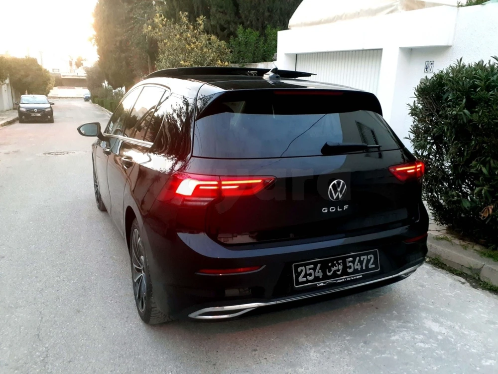 Carte voiture Volkswagen Golf 8