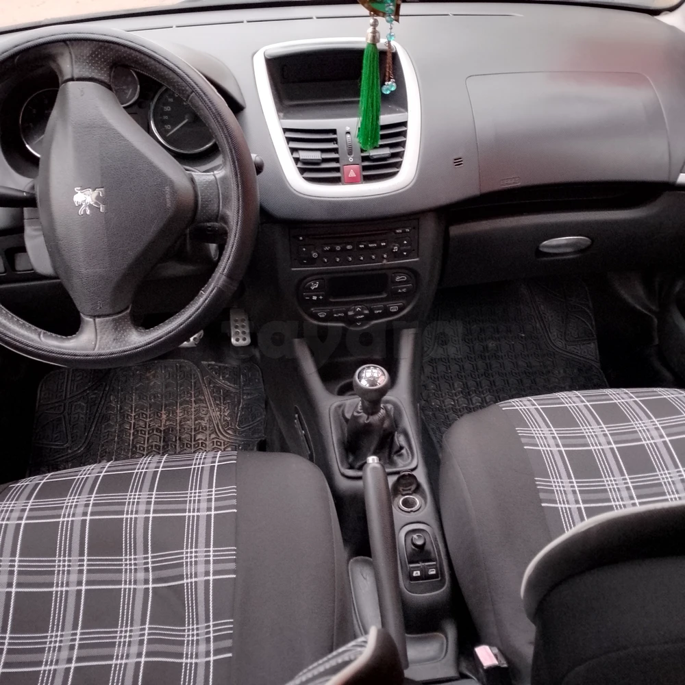 Carte voiture Peugeot 206