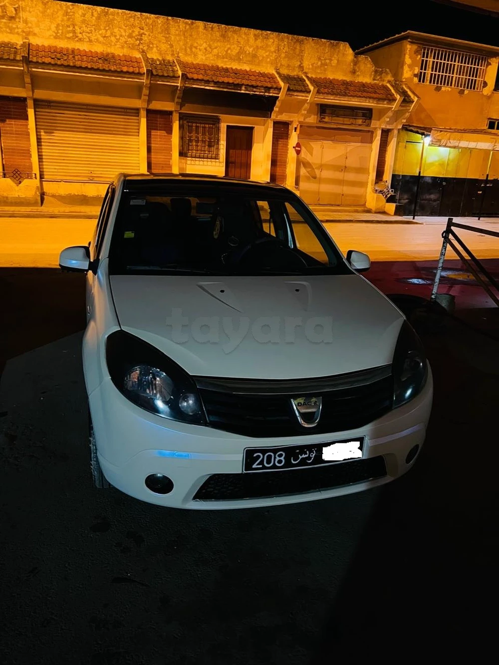 Carte voiture Dacia Sandero