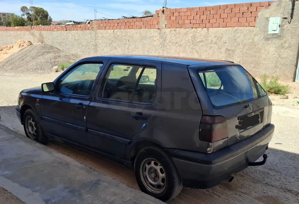 Carte voiture Volkswagen Golf 3