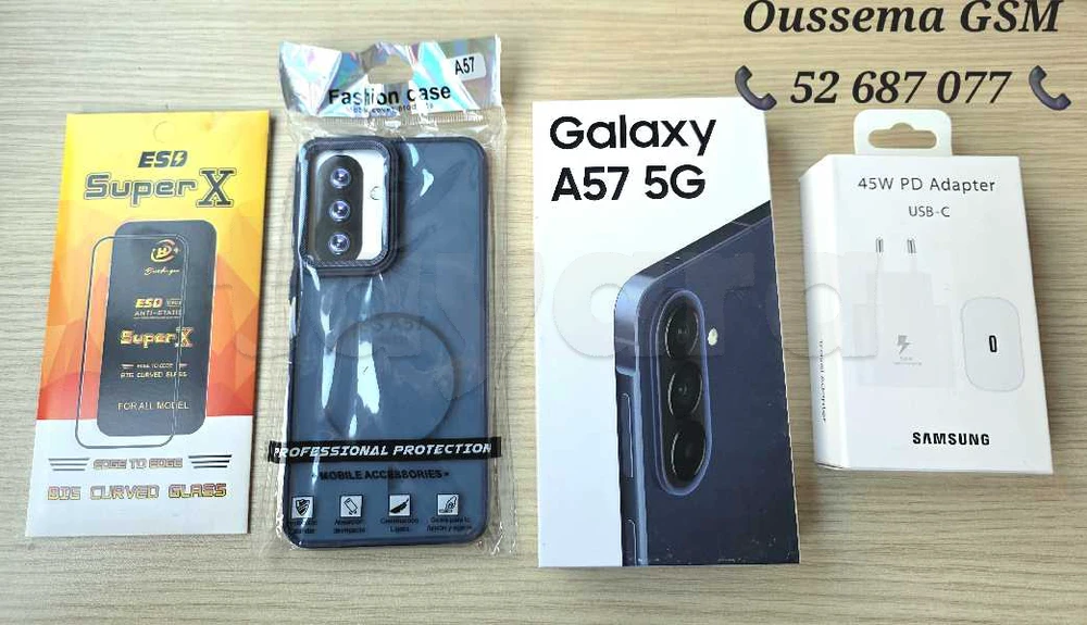 Samsung Galaxy A57 5G Neuf cacheté Sous blister Validé 
📞52676077📞