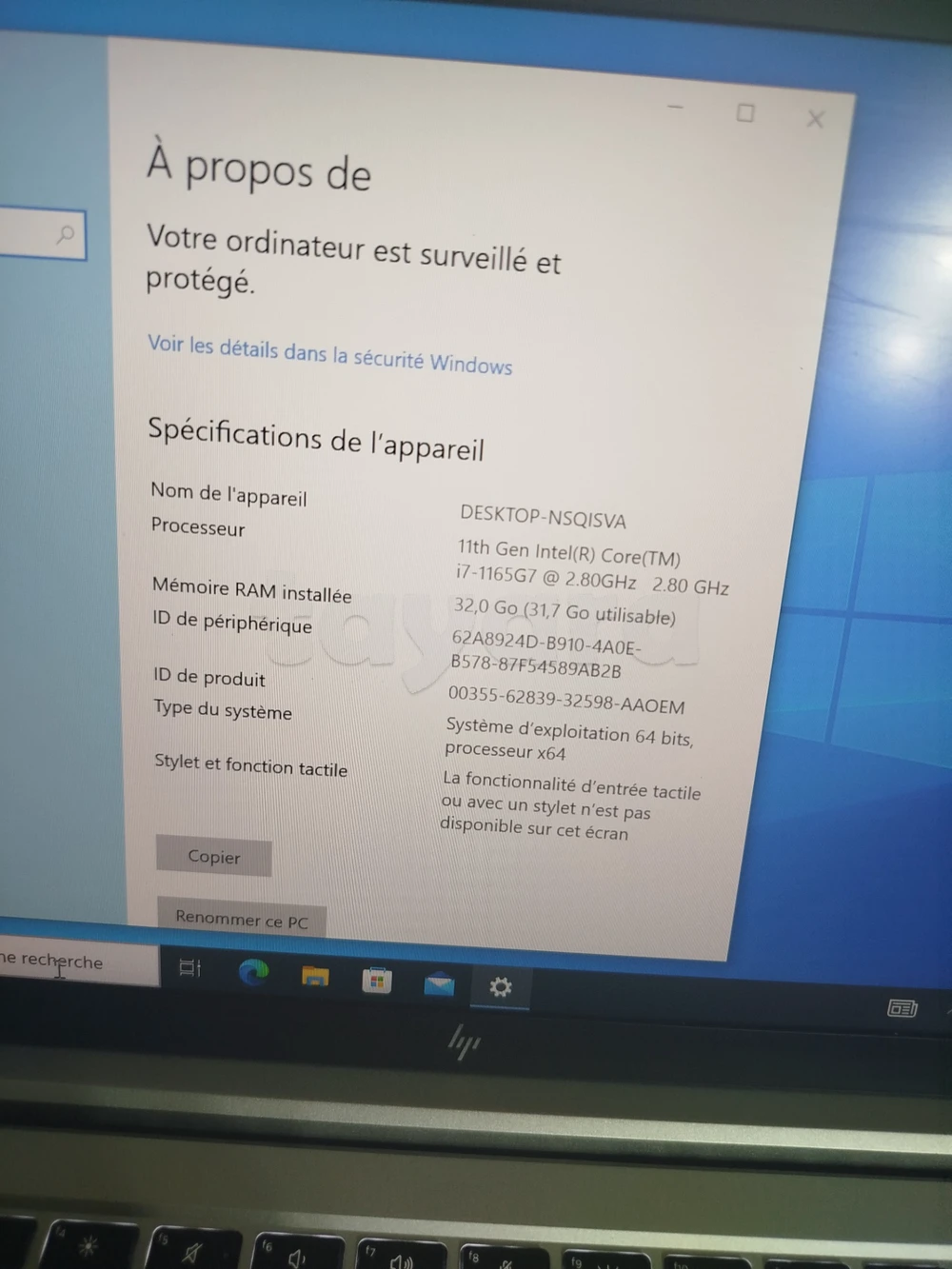 HP EliteBook 840 G8 – Core i7 11e Génération
