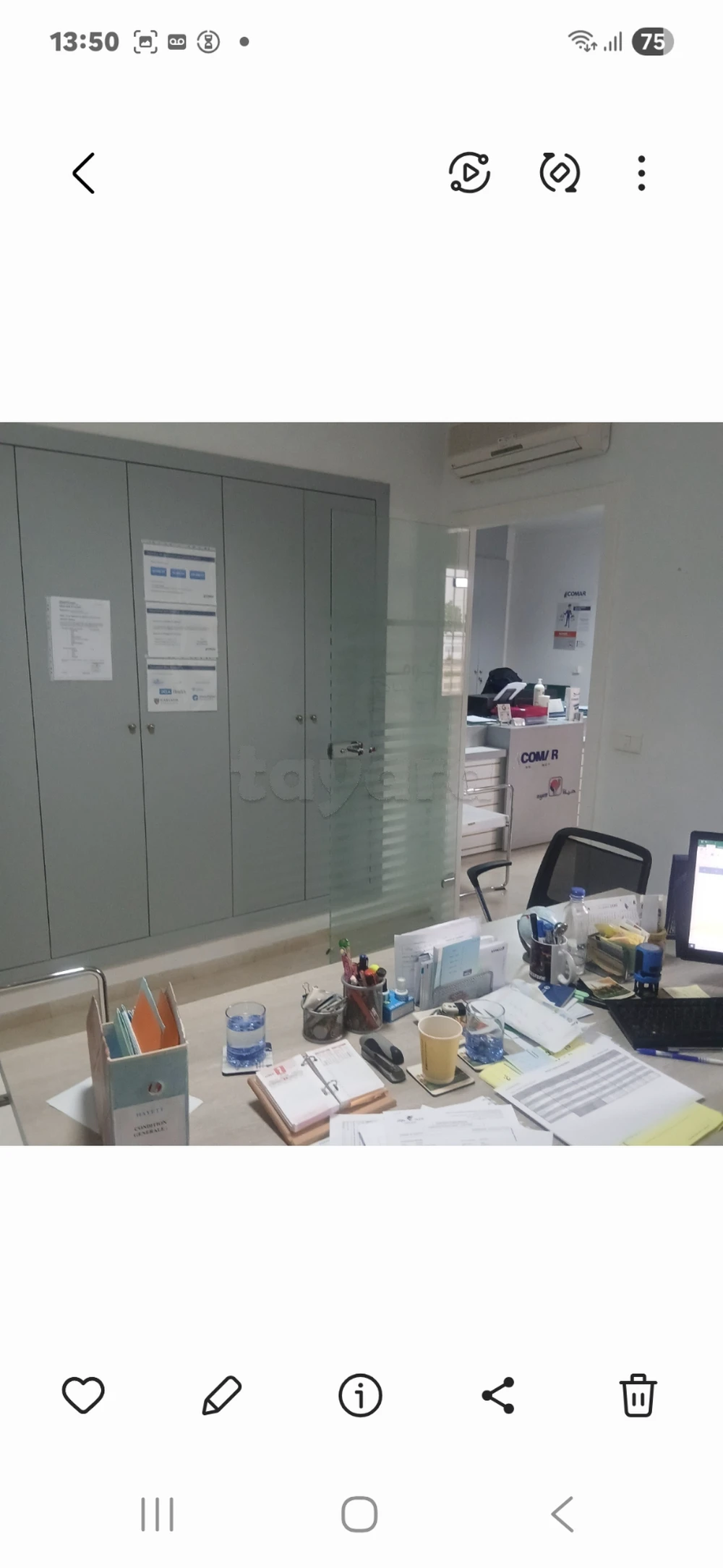 Bureau rdc 3pcs Lac2