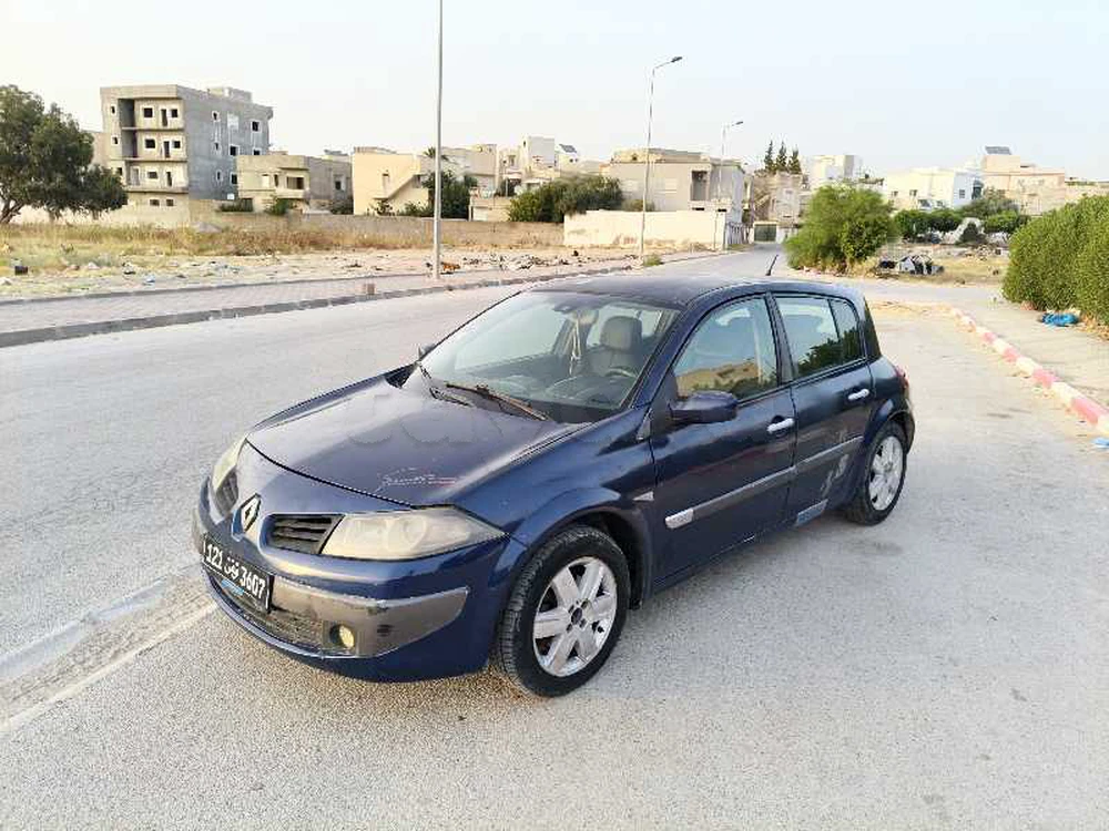 Carte voiture Renault Megane
