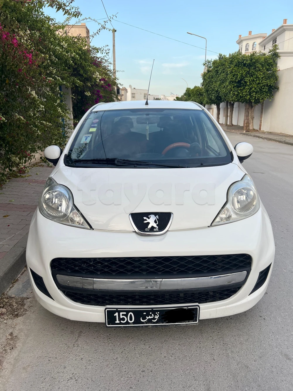 Carte voiture Peugeot 107