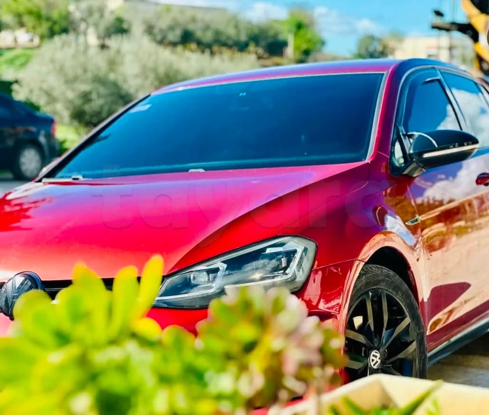 Carte voiture Volkswagen Golf