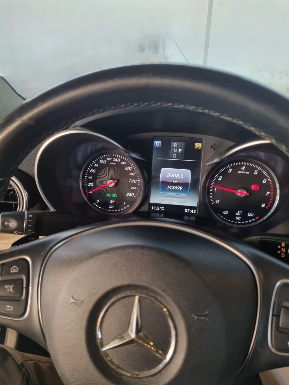 Carte voiture Mercedes-Benz Classe C