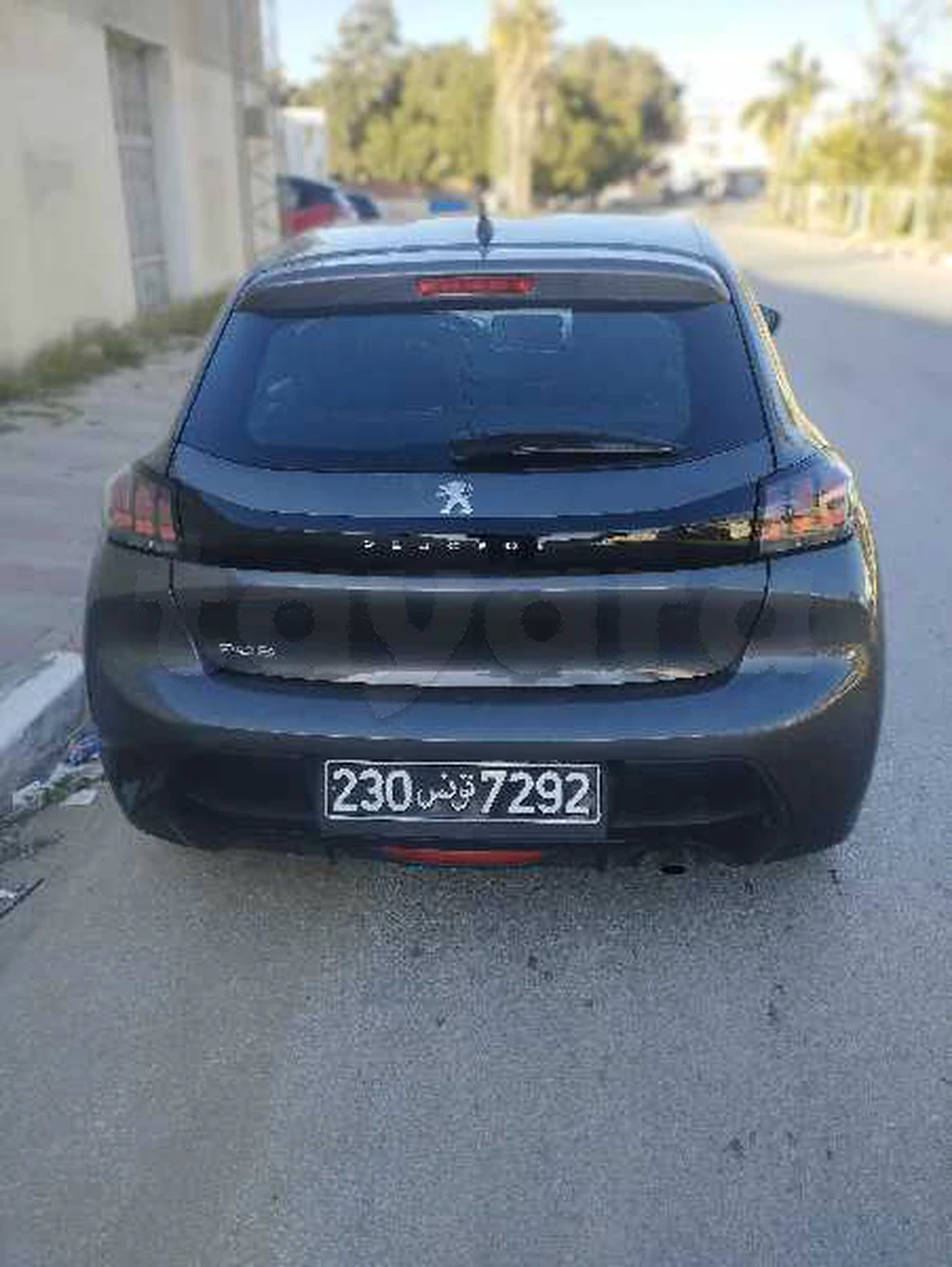 Carte voiture Peugeot 208