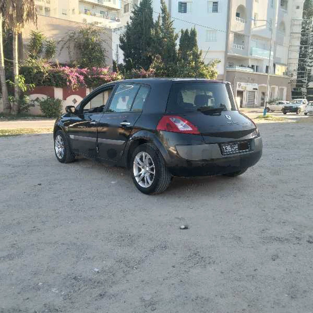 Carte voiture Renault Megane