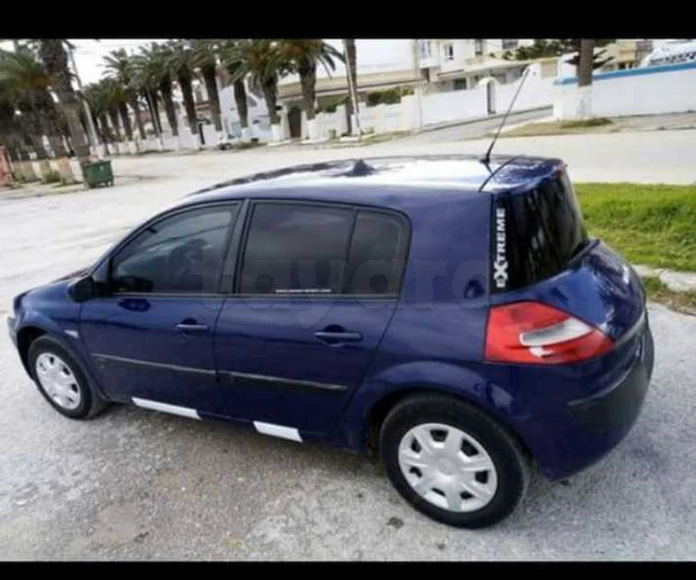 Carte voiture Renault Megane