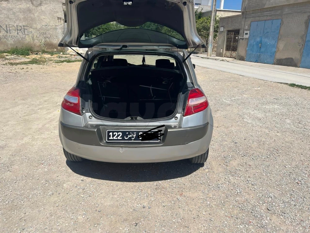 Carte voiture Renault Megane