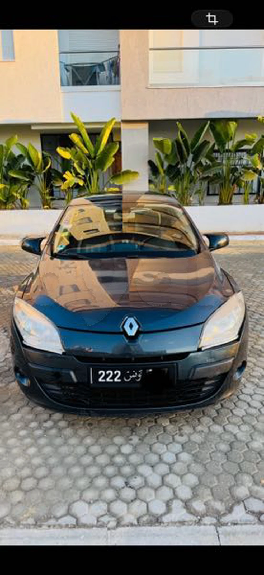 Carte voiture Renault Megane