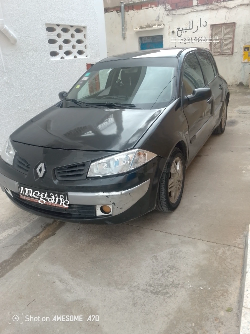 Carte voiture Renault Megane