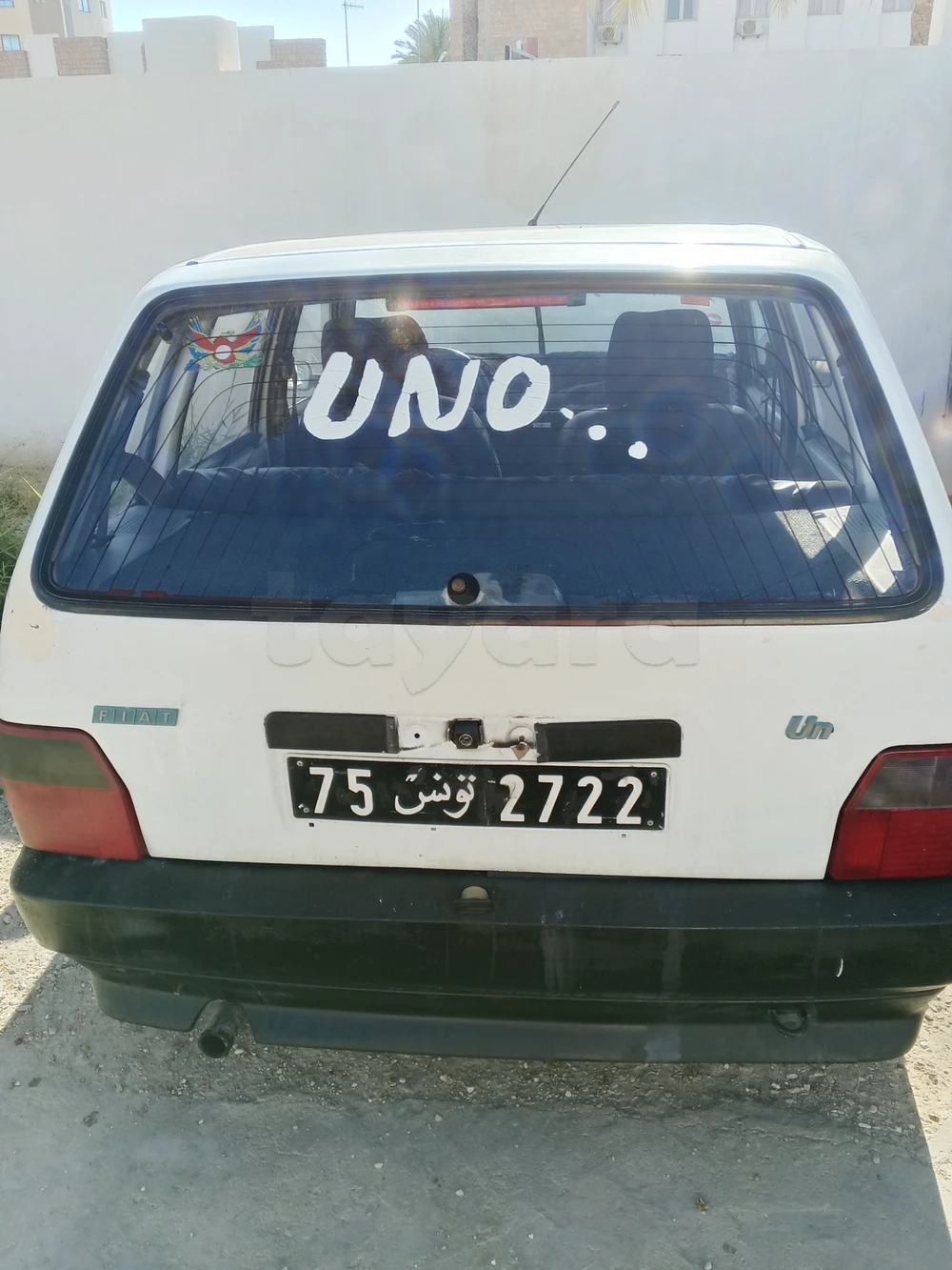 Carte voiture Fiat Uno