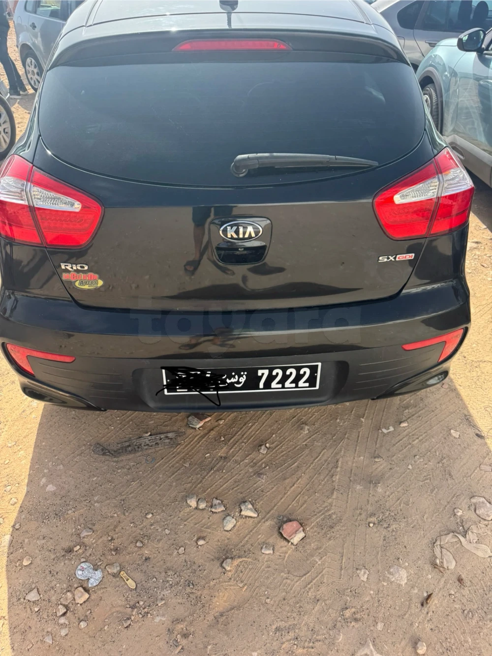 Carte voiture Kia Rio