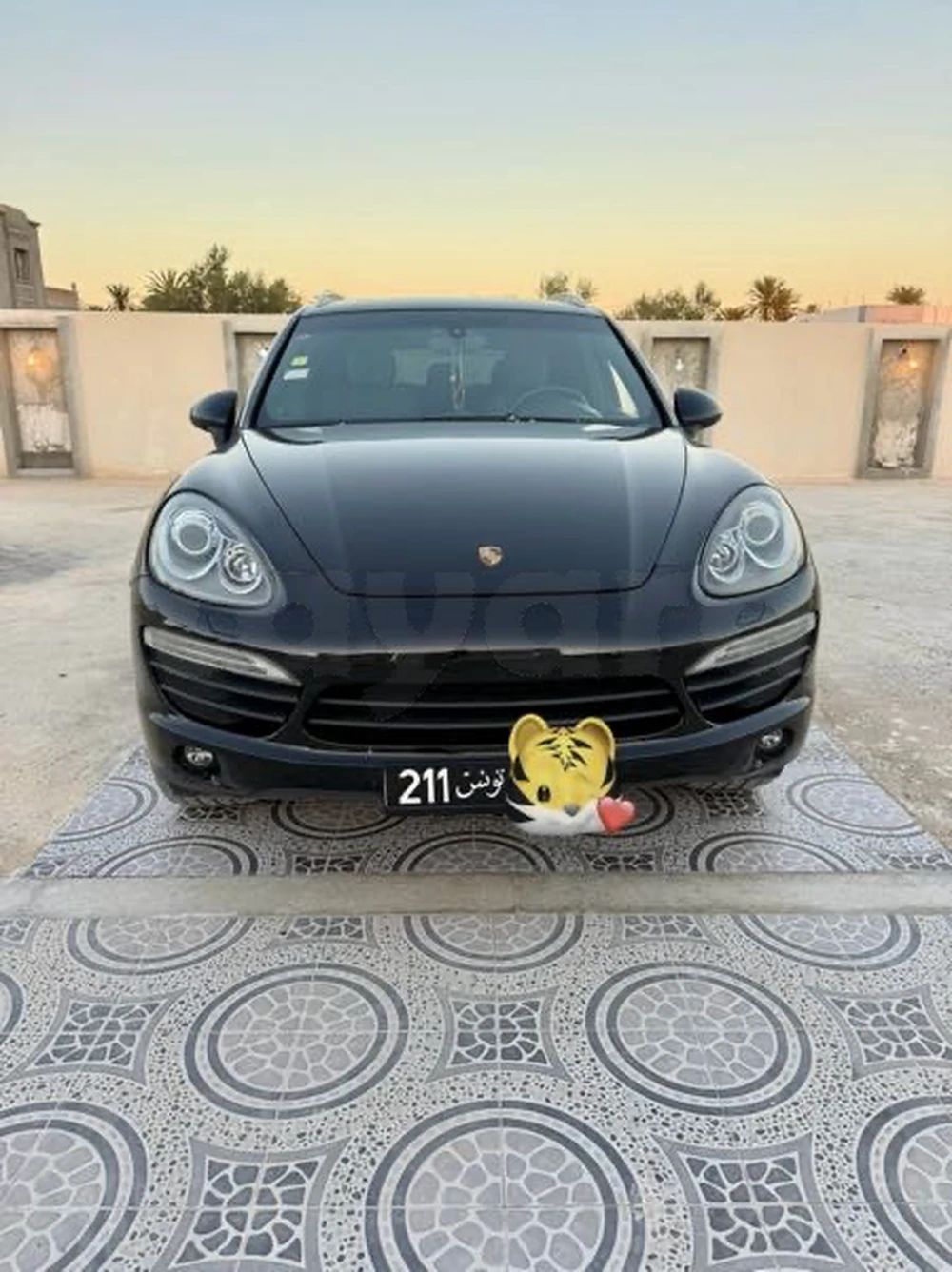 Carte voiture Porsche Cayenne