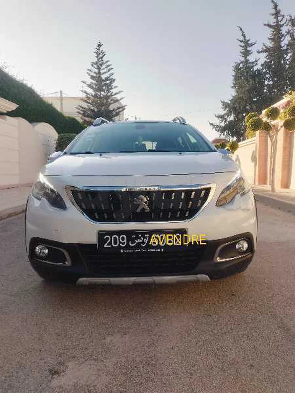 Carte voiture Peugeot 2008