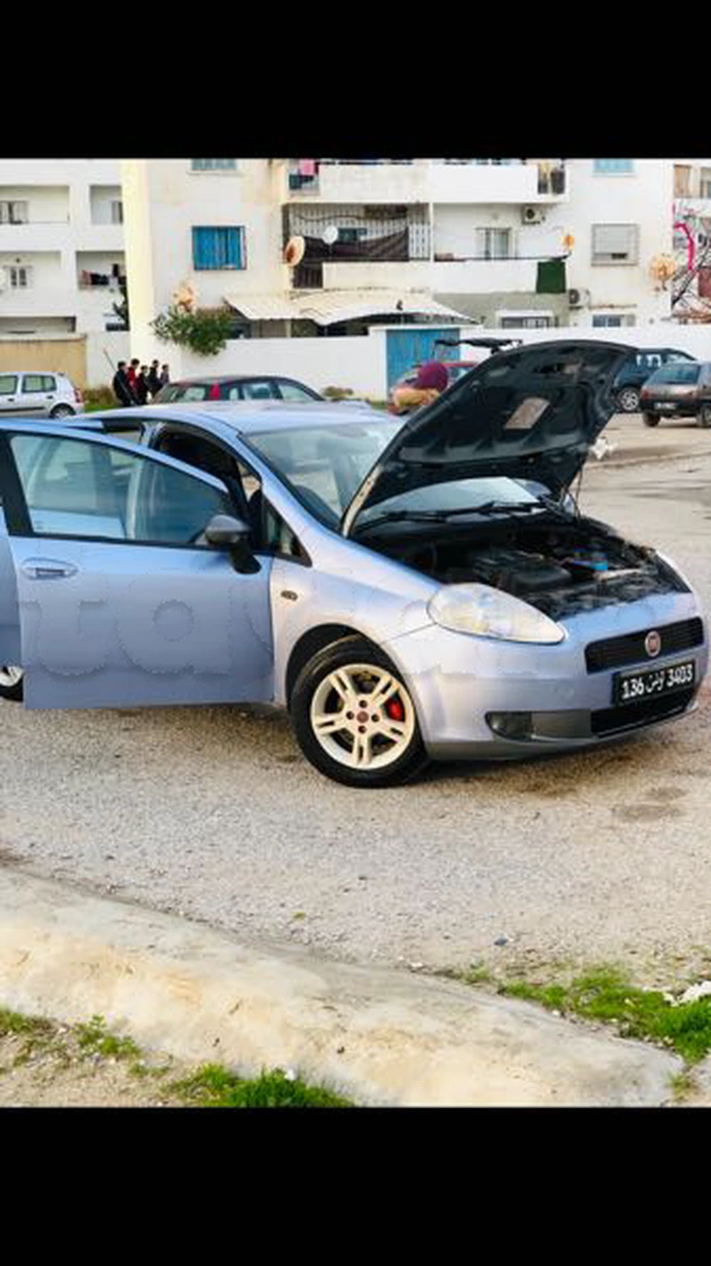 Carte voiture Fiat Grande Punto