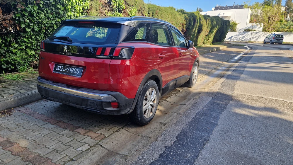 Carte voiture Peugeot 3008