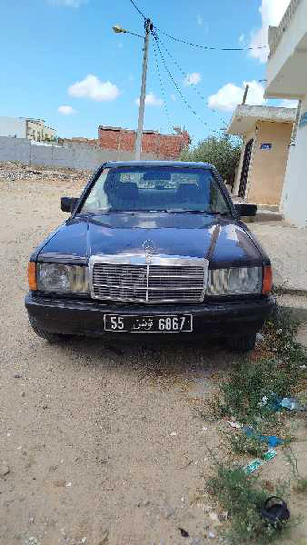 Carte voiture Mercedes-Benz 190