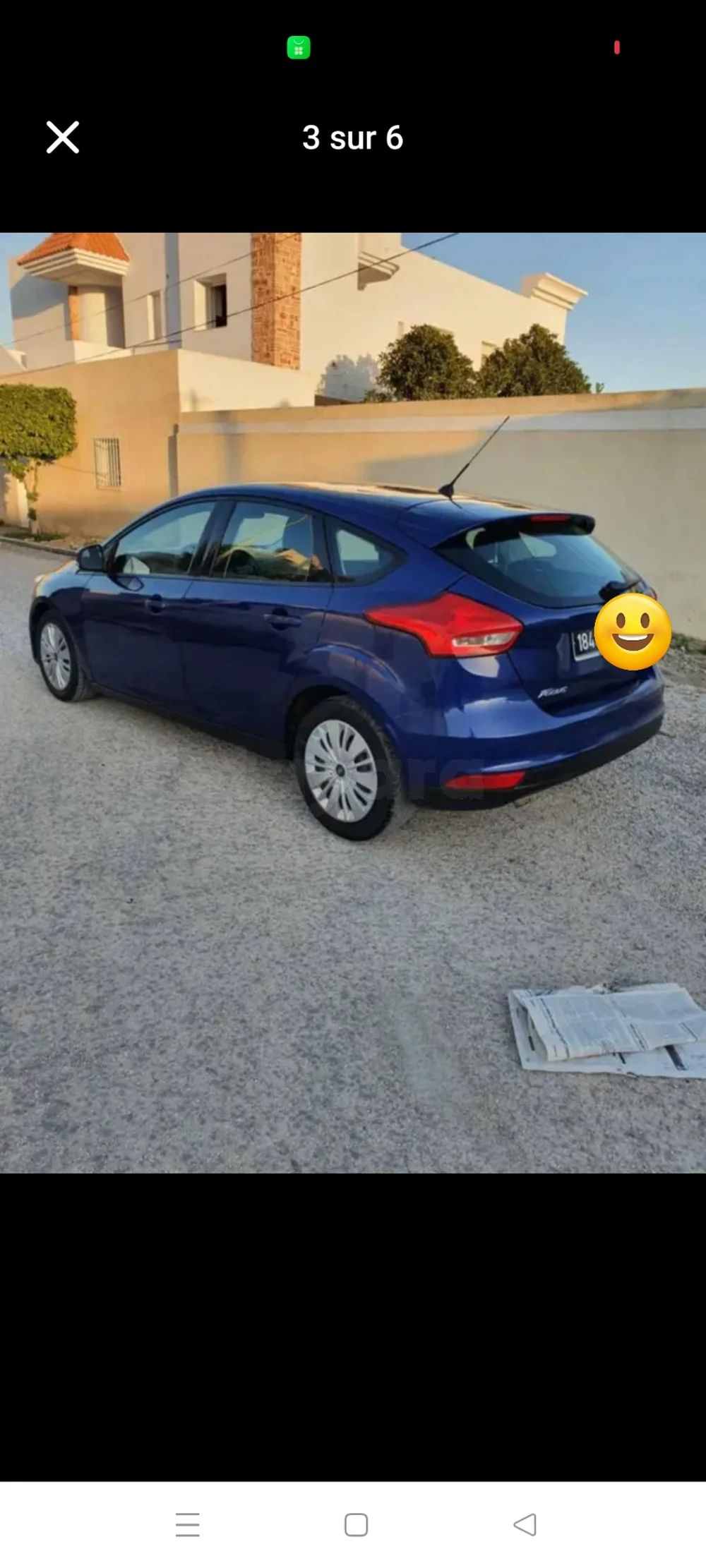 Carte voiture Ford Focus