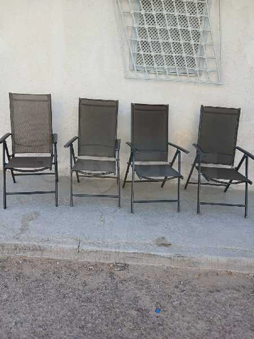 chaise aluminium pliable réglable importé