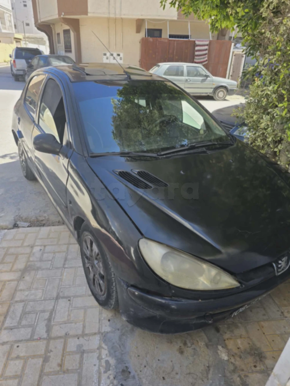 Carte voiture Peugeot 206