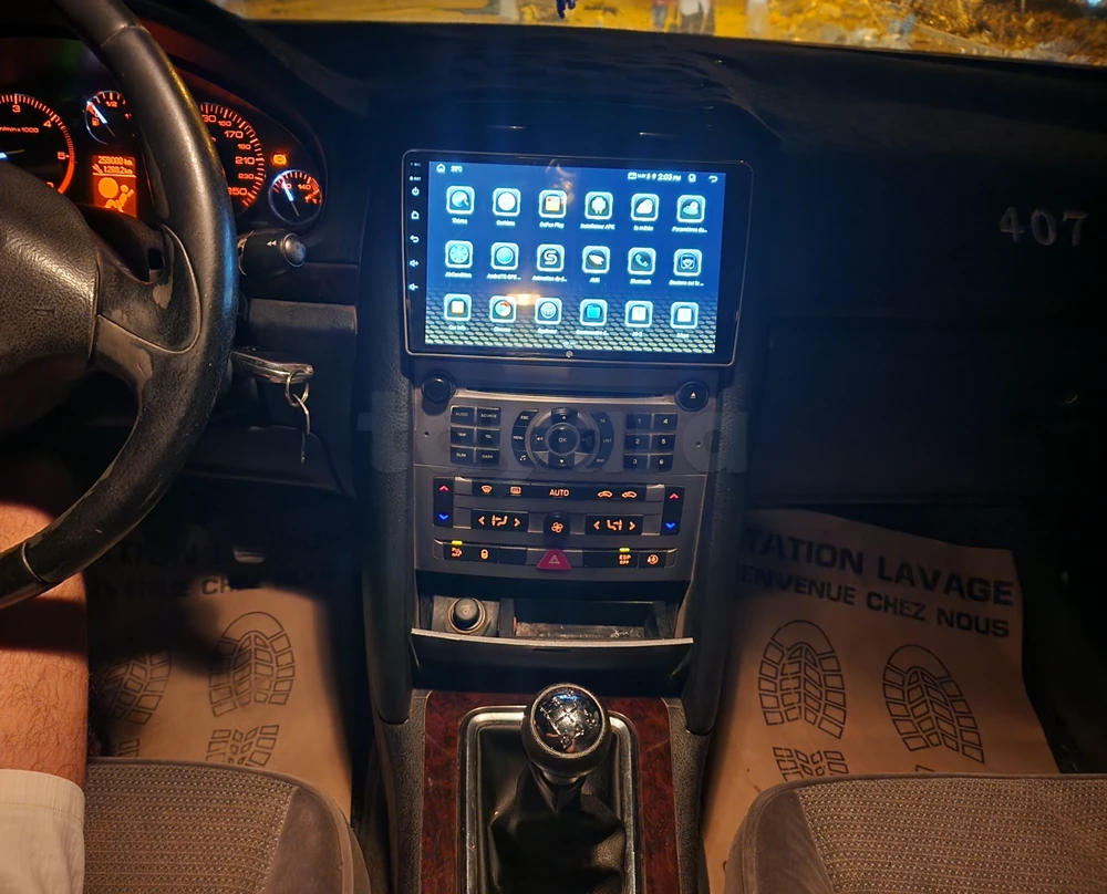 Carte voiture Peugeot 407