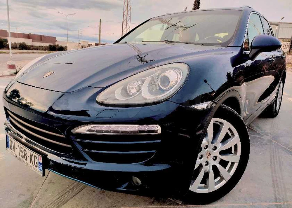 Carte voiture Porsche Cayenne